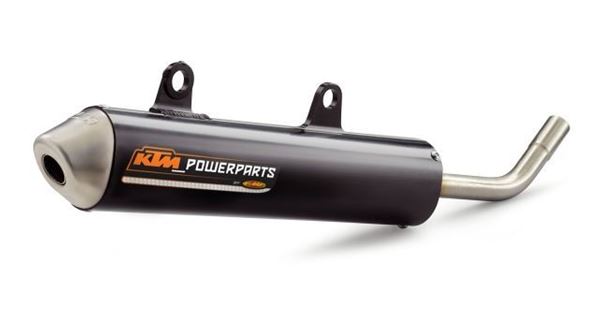 Afbeelding van ktmSXS12125560//FMF Powercore 2 silencer//125 SX 04-15, 150 SX 09-15, 125 EXC 05-16