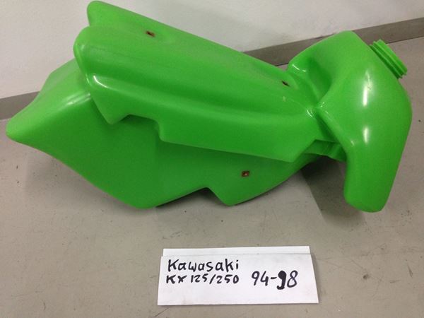 Afbeelding van Tank groot kx125/250 94/98 groen