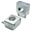 Afbeeldingen van 135133000SITMV Uni Handlebar Clamp 22mm=>28,6mm Silver