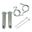 Afbeeldingen van 136120040TMV Footpeg Pins 11mm + Springs KTM