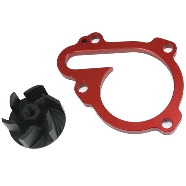 Afbeelding van 138162083RDTMV Cooler Kit YZ250F 09-13 Red
