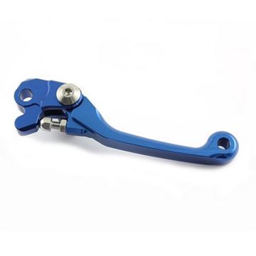 Afbeeldingen van 172152BUTMV Folding Brake Lever YZ+F OLD KX+F 00-12 RM+Z 04-.. Blue