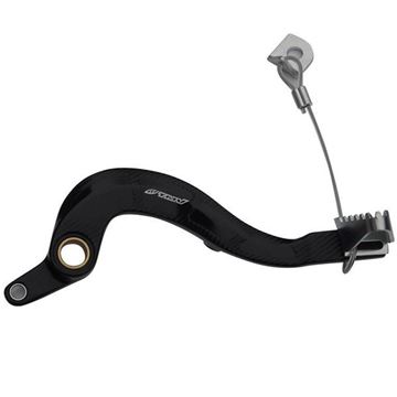 Afbeeldingen van 1726320TMV Brake Pedal Alu Black+Steel Tip RMZ250 07-..