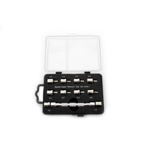 Afbeelding van 172745TMV Spoke Wrench Kit With 10 Heads (5.2 => 7mm)