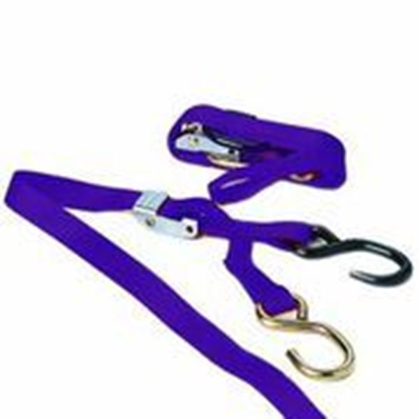Afbeelding van 172790TMV Tiedowns 1,5" Blue (2pcs)   Brede sterke uitvoering