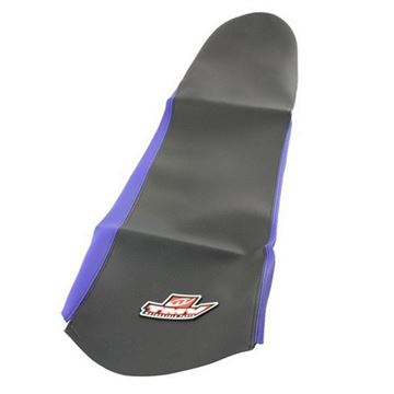 Afbeeldingen van 272115TMV Seatcover YZ250/450F 06-09 Black/Blue