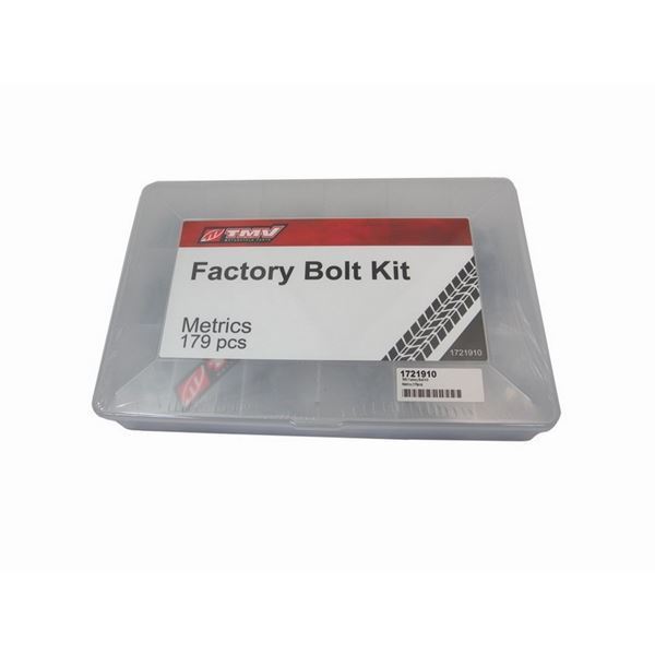 Afbeelding van 172191TMV Factory bolt kit Metrics ( 179 pcs)