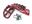 Afbeeldingen van ZAP E-Peg footpegs Yamaha, GAS GAS, KTM, HUSKY red