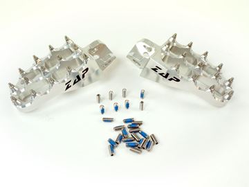 Afbeeldingen van E-Peg footpegs KX 85 Silver