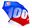Afbeeldingen van 95010133   UMBRELLA 100% BL/RD