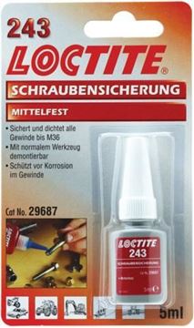 Afbeeldingen van LOCTITE 243 5ML
BORGMIDDEL MIDDEL
