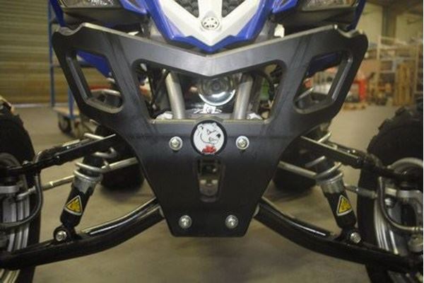 Afbeelding van BUMPER PHD BAXPER YFM700 RAPTOR 06-12 ZWART BLAUWE STICKER