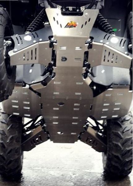 Afbeelding van AXP 6MM ALUMINIUM FULL FRAME SKID PLATE YAMAHA KODIAK 700 2016