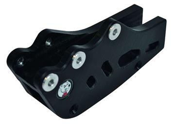Afbeeldingen van AXP CHAIN GUIDE TEFLON BLACK KAWASAKI KXF250 09/17 KXF450 04/17