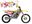 Afbeeldingen van DECAL KIT MET ZADELOVERTREK BLACKBIRD REPLICA 2016 SUZUKI RM-Z450 08-16 MXGP