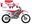 Afbeeldingen van DECAL KIT MET ZADELOVERTREK BLACKBIRD REPLICA 2016 HONDA CRF250R 14-16/450R 13-16 TEAM HRC
