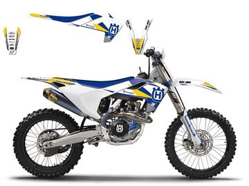 Afbeeldingen van DECAL KIT BLACKBIRD DREAM3 HUSQVARNA FC/TC 125 &+ '16