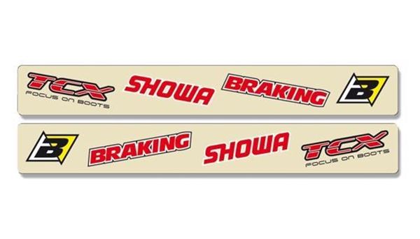 Afbeelding van BESCHERMINGSSTICKER ACHTERBRUG SUZUKI RMZ250-450 04-13 RM125-250 96-08