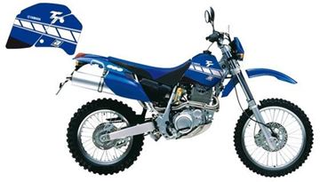 Afbeeldingen van GRAPHIC KIT BLAUW YAMAHA TT350 87-96 DREAM GRAPHIC