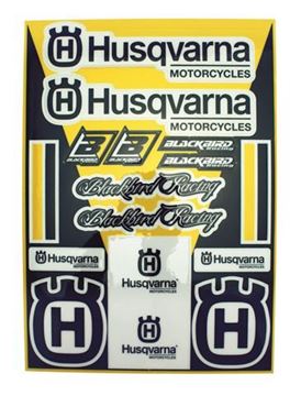 Afbeeldingen van UNIVERSELE STICKERSET HUSQVARNA STANDAARD '15