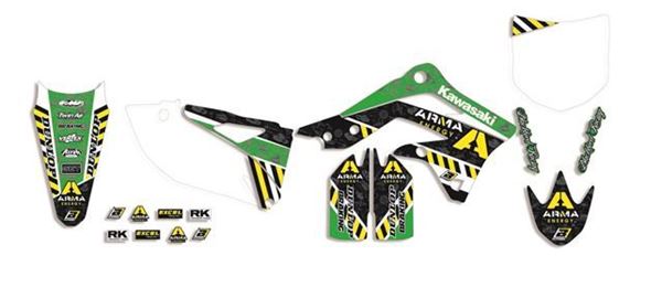 Afbeelding van GRAPHIC KIT ARMA ENERGY KAWA KXF 450 06-08