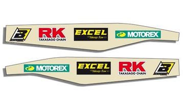 Afbeeldingen van BESCHERMINGSSTICKER ACHTERBRUG 2 KTM SX-SXF 125&+ 11-14