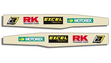 Afbeeldingen van BESCHERMINGSSTICKER ACHTERBRUG 2 KTM SX-SXF 125&+ 07-10 EXC 08-14