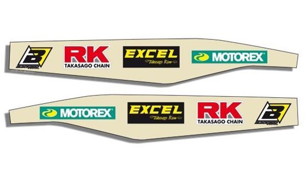 Afbeelding van BESCHERMINGSSTICKER ACHTERBRUG 2 KTM SX 98-06 EXC 98-07