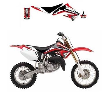 Afbeeldingen van GRAPHIC KIT HONDA CR80 96-02 DREAM GRAPHIC III