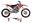 Afbeeldingen van GRAPHIC KIT+ZADELOVERTREK HONDA CRF450 13 DREAM GRAPHIC III