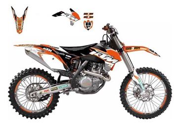 Afbeeldingen van GRAPHIC KIT KTM EXC/SX 98-00 DREAM GRAPHIC III