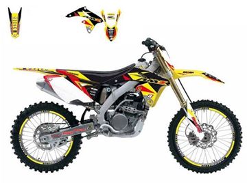 Afbeeldingen van DECAL KIT BLACKBIRD DREAM GRAPHIC III SUZUKI RM85 02-16