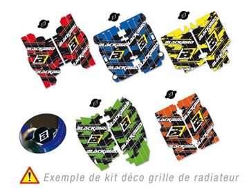 Afbeeldingen van GRAPHIC KIT RADIATORROOSTER KTM SX-SXF 07-10 EXC 09-10