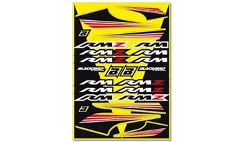 Afbeeldingen van STICKERSET SUZUKI RM-RMZ GRAPHIC '07
