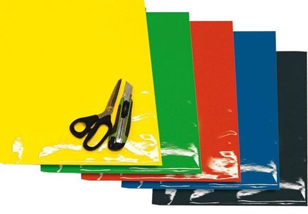 Afbeelding van DOORSCHIJNEND STICKERVEL AFM : 47X33CM / SET VAN 3