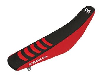 Afbeeldingen van ZADELOVERTREK BLACKBIRD DOUBLE GRIP3 HONDA CRF250R 14-16/450R 13-16 ZWART
