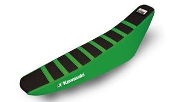 Afbeeldingen van ZADELOVERTREK ZEBRA KAWA KXF250/450 06-08
