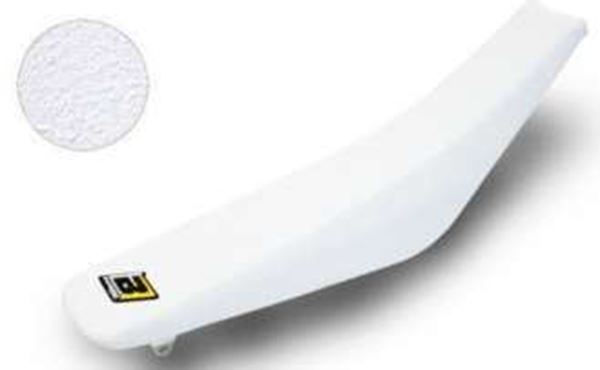 Afbeelding van WITTE ZADELOVERTREK SUZUKI RMZ250 10-13