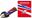 Afbeeldingen van Blackbird Honda HRC replica grip protection