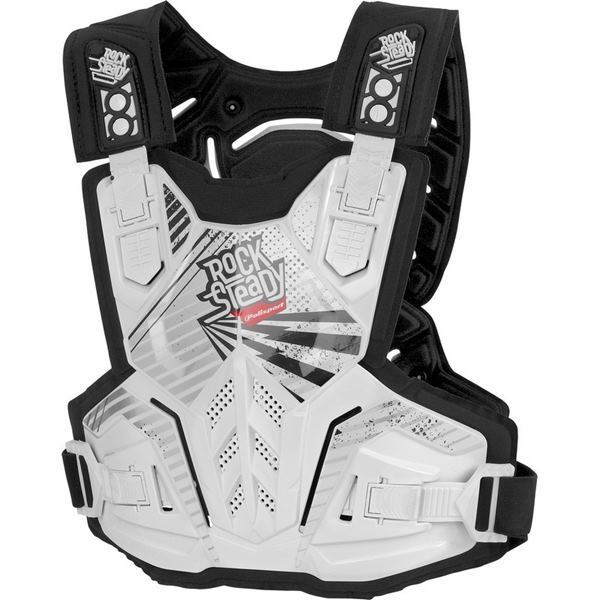 Afbeelding van Polisport Chest Protector Rocksteady Youngster - White