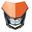 Afbeeldingen van Polisport Headlight Halo Orange