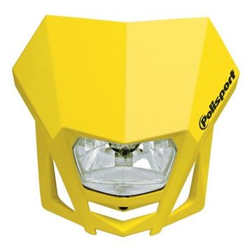 Afbeeldingen van Polisport Headlight LMX Yellow RM01