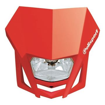 Afbeeldingen van Polisport Headlight LMX Red CR04