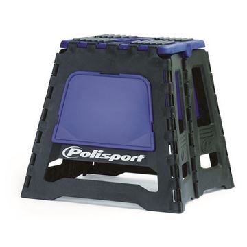 Afbeeldingen van Polisport Moto Stand Foldable MX Blue