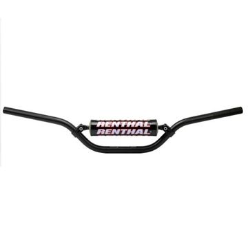 Afbeeldingen van Renthal Handleb+Pad YZ85 02-.. CRF150 07-.. Mini Racer Black