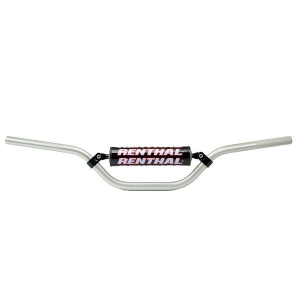 Afbeelding van Renthal Handleb+Pad YZ85 02-.. CRF150 07-.. Mini Racer Silv.