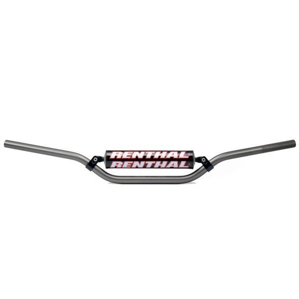 Afbeelding van Renthal Handlebar+Pad YZ/F 2002 CR125/250 00-01 Grey