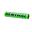 Afbeeldingen van Renthal Shiny Pad Small Green (8,5"")