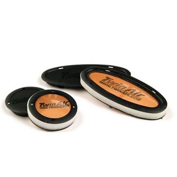 Afbeeldingen van Twin Air Airbox Vents 'Oval' (150X50mm) (2pcs)