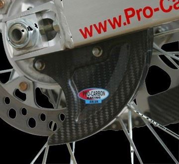 Afbeeldingen van Pro Carbon Rear Disc Guard YZ+F 04-..